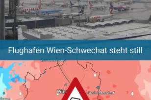 Έκλεισαν λόγω παγετού τα αεροδρόμια σε Βιέννη και Μπρατισλάβας