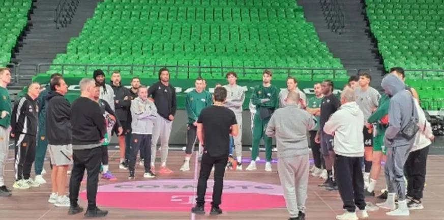 Παναθηναϊκός: Στην προπόνηση ο Γιαννακόπουλος μετά την ήττα από τον Ολυμπιακό, φωτογραφία