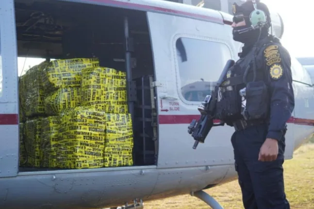 ΒΙΝΤΕΟ από την «ιστορική» κατάσχεση 4,9 τόνων κοκαΐνης στη Γουατεμάλα