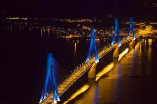 Γέφυρα «Χ. Τρικούπης» : Λόγω αγροτών «επιτηρούν» ισχυρές Αστυνομικές δυνάμεις, ΒΙΝΤΕΟ