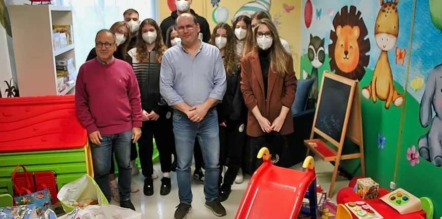 Ο Απόλλων Πατρών στην Παιδιατρική Κλινική Ρίου