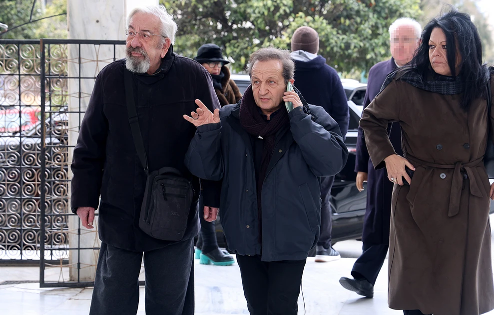 Το τελευταίο αντίο στη Μέλπω Ζαρόκωστα στο Α΄ Νεκροταφείο