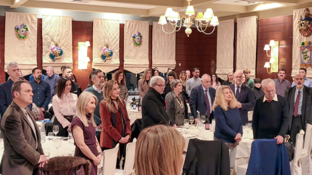 Εκδήλωση κοπής της πρωτοχρονιάτικης βασιλόπιτας της Διαχειριστικής Ευρωπαϊκών Προγραμμάτων