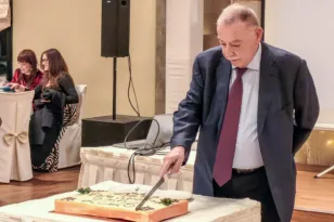 Εκδήλωση κοπής της πρωτοχρονιάτικης βασιλόπιτας της Διαχειριστικής Ευρωπαϊκών Προγραμμάτων