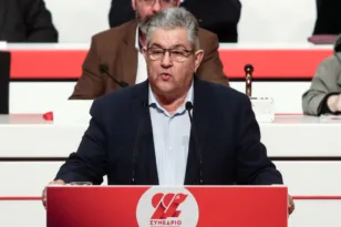 Δημήτρη; Κουτσούμπας: Επανεκλέχτηκε γενικός γραμματέας της ΚΕ του ΚΚΕ
