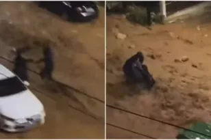 «Ήταν ηλικιωμένη, τα πόδια της δεν άντεχαν και ήταν τρομαγμένη», μαρτυρία του άνδρα που έσωσε τη γυναίκα στη Γλυφάδα, ΒΙΝΤΕΟ