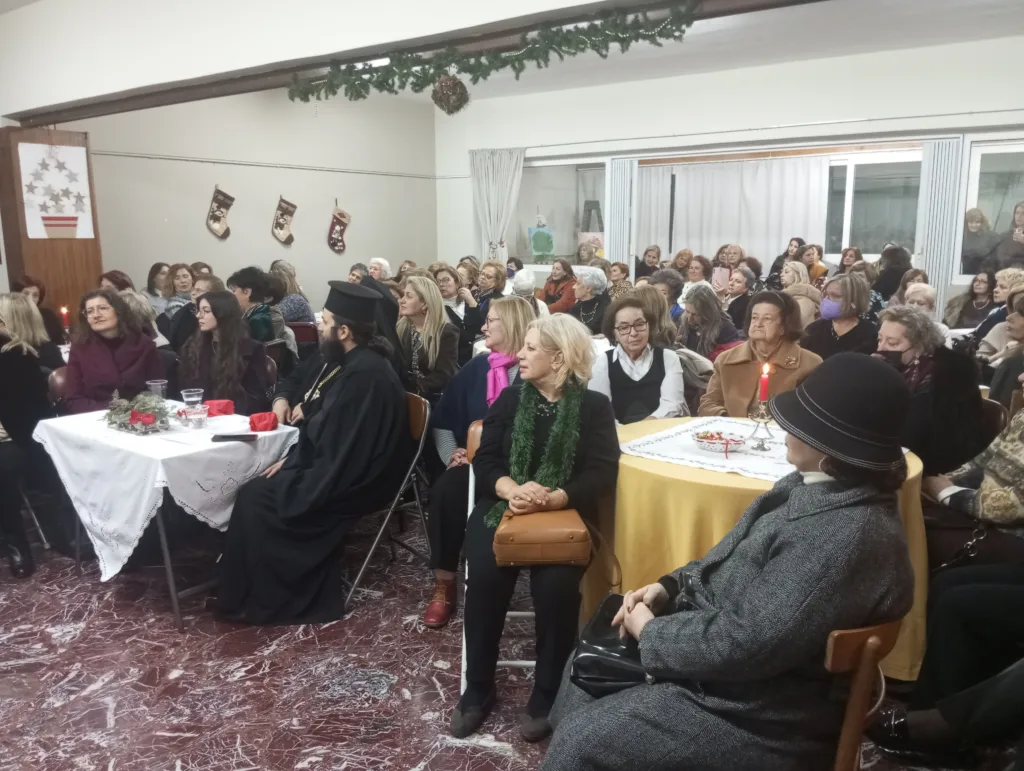 Σε εορταστικό κλίμα η κοπή της πρωτοχρονιάτικης πίτας του Μορφωτικού Συλλόγου