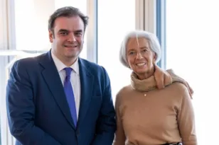 Συνάντηση Πιερρακάκη – Λαγκάρντ: Θα καταστήσουμε την ευρωζώνη ισχυρότερη