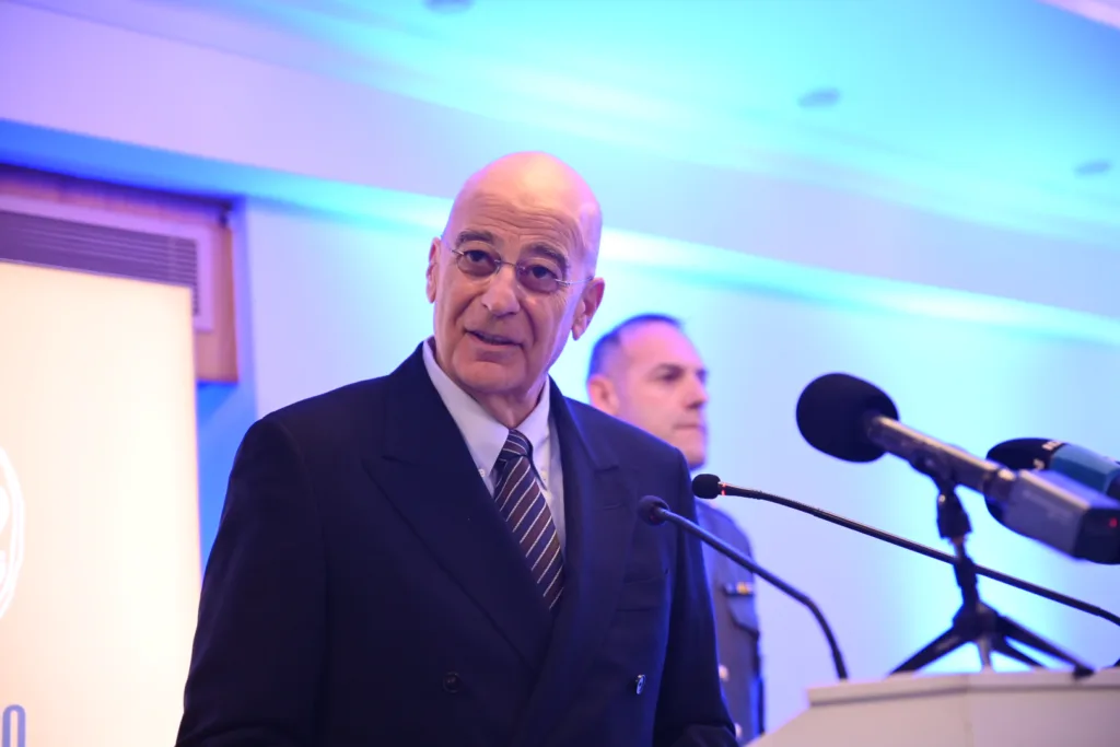 Νίκος Δένδιας στην πίτα του Επιμελητηρίου Αχαΐας: «Η Αχαΐα έχει όλα τα στοιχεία για ταχεία ανάπτυξη»