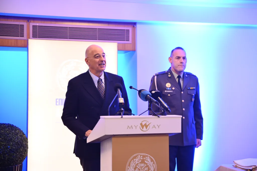 Νίκος Δένδιας στην πίτα του Επιμελητηρίου Αχαΐας: «Η Αχαΐα έχει όλα τα στοιχεία για ταχεία ανάπτυξη»