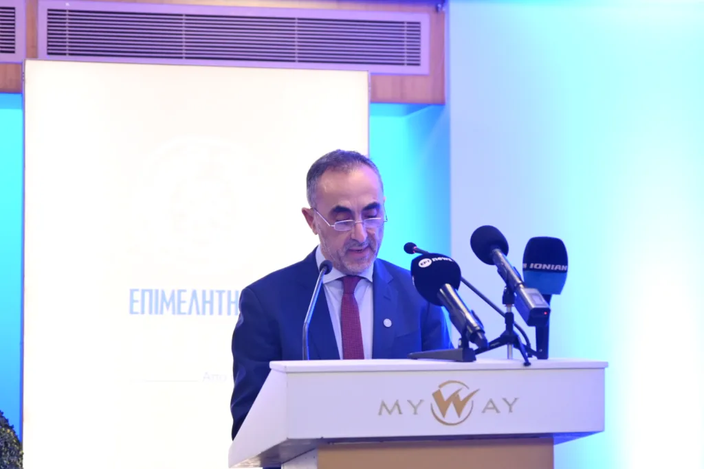 Νίκος Δένδιας στην πίτα του Επιμελητηρίου Αχαΐας: «Η Αχαΐα έχει όλα τα στοιχεία για ταχεία ανάπτυξη» Νίκος Δένδιας στην πίτα του Επιμελητηρίου Αχαΐας: «Η Αχαΐα έχει όλα τα στοιχεία για ταχεία ανάπτυξη»