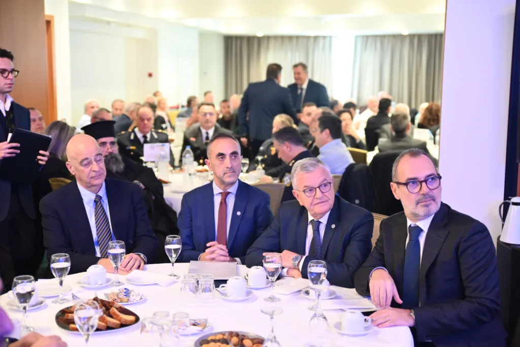 Νίκος Δένδιας στην πίτα του Επιμελητηρίου Αχαΐας: «Η Αχαΐα έχει όλα τα στοιχεία για ταχεία ανάπτυξη»