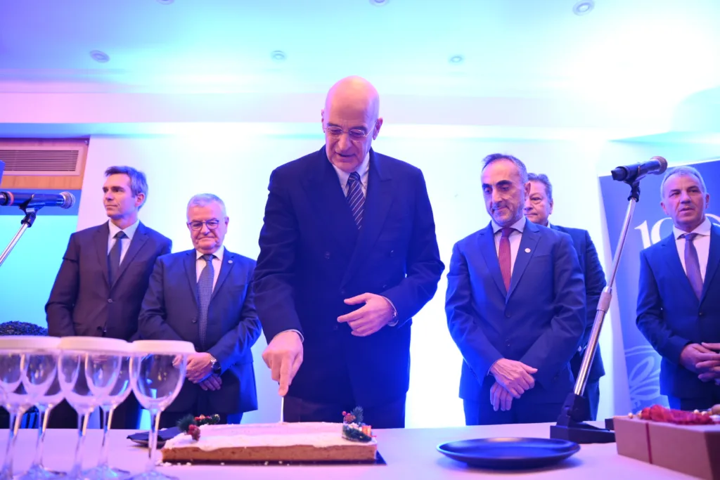 Νίκος Δένδιας στην πίτα του Επιμελητηρίου Αχαΐας: «Η Αχαΐα έχει όλα τα στοιχεία για ταχεία ανάπτυξη»