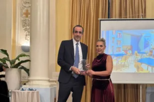 Τιμή στον Γρηγόρη Δημητριάδη από τον Σύλλογο για παιδιά με καρκίνο «Η Πίστη» ΦΩΤΟ