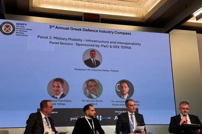 Μ. Μουστάκας (ΓΕΚ ΤΕΡΝΑ): Ο κρίσιμος ρόλος των υποδομών στη στρατιωτική κινητικότητα