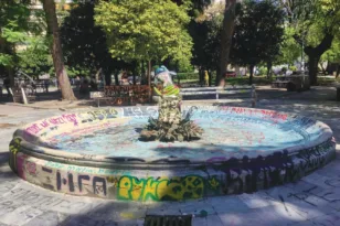 Πάτρα – Πλατεία Όλγας: Δεύτερη «ζωή» για το «Κέρας της Αμάλθειας»