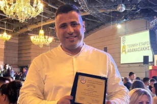 Κρήτη: Βραβεύθηκε ο αστυνομικός που έσωσε γυναίκα θύμα ενδοοικογενειακής βίας