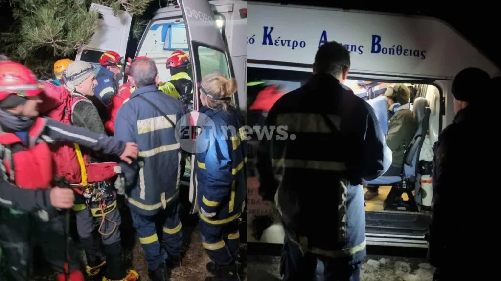 Σπάρτη: Καλά στην υγεία τους και οι 8 ορειβάτες μετά την πτώση 200 μέτρων στον Ταΰγετο