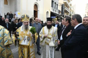 Πάτρα: Η Δημοτική Αρχή στον εορτασμό των Θεοφανείων ΦΩΤΟ