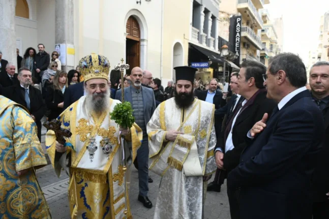 Πάτρα: Η Δημοτική Αρχή στον εορτασμό των Θεοφανείων ΦΩΤΟ