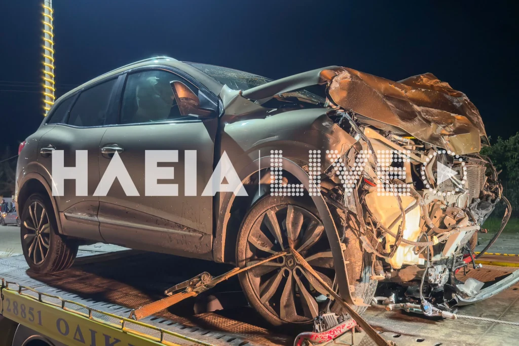 Θανατηφόρο τροχαίο στην Αμαλιάδα, ένας νεκρός και ένα τραυματίας ΦΩΤΟ - ΒΙΝΤΕΟ