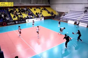 Έπεσαν κομμάτια από το ταβάνι πάνω σε αθλήτρια ΒΙΝΤΕΟ