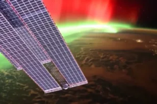 Το Βόρειο Σέλας από το Διάστημα: «Ήταν σαν να πλέαμε στο φως» ΒΙΝΤΕΟ