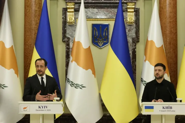 Επικοινωνία Χριστοδουλίδη-Ζελένσκι: Στις 7 Ιανουάριου στην Κύπρο ο Ουκρανός πρόεδρος