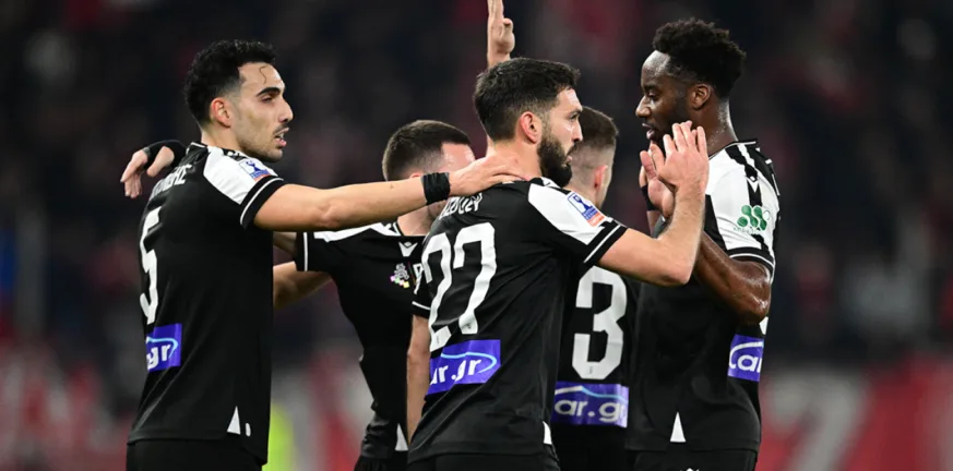 Ολυμπιακός-ΠΑΟΚ 0-2: «Έκλεισε» εισιτήριο για τα ημιτελικά από το 15' ο Δικέφαλος του Βορρά