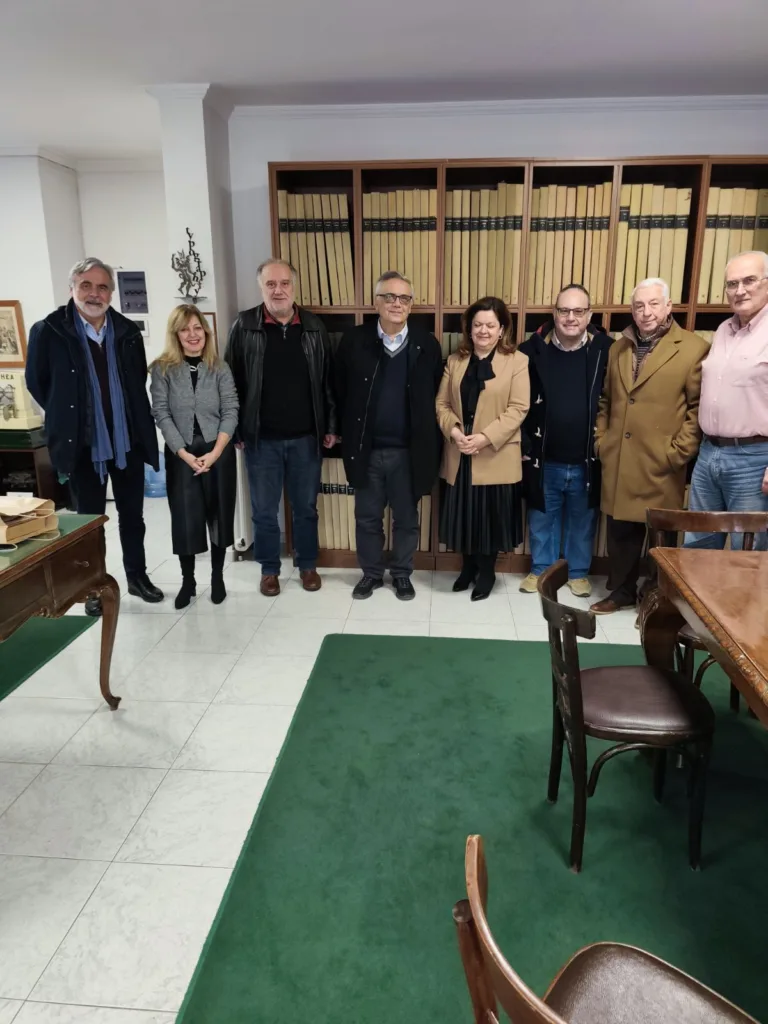 Πάτρα: Επίσκεψη Σταύρου Ζουμπουλάκη στο Μουσείο Τύπου της ΕΣΗΕΠΗΝ - Στήριξη στη διατήρηση των τεκμηρίων