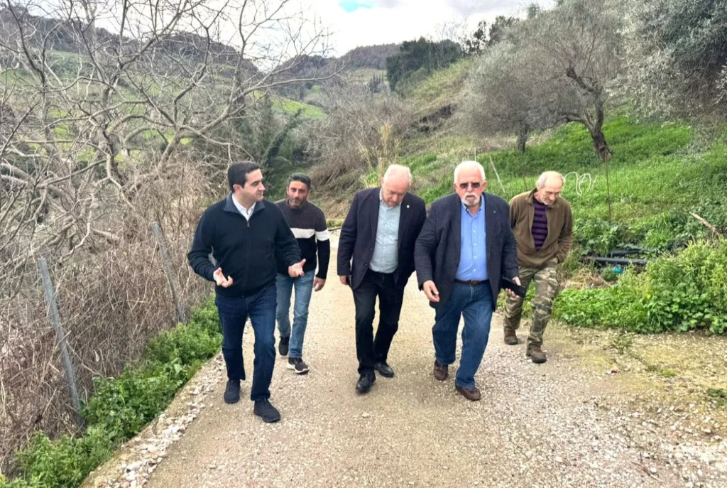 Σε κατάσταση συναγερμού ο Δήμος Ήλιδας για τις εκτεταμένες κατολισθήσεις στην Πηνεία