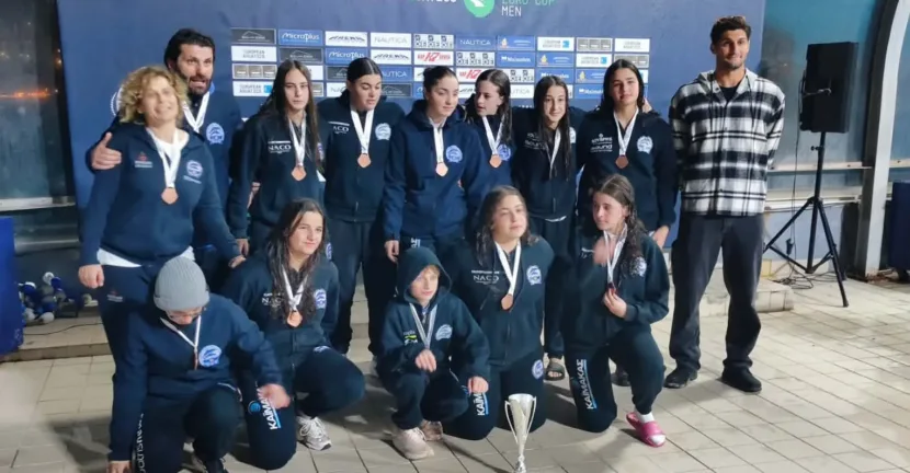 Τρίτη θέση στη Βουλιαγμένη για τις Κορασίδες της ΝΕΠ