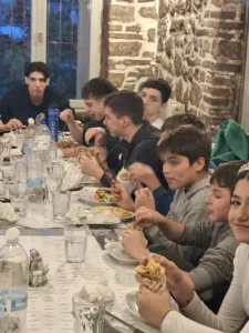 Στιγμές χαλάρωσης για τους κολυμβητές της ΝΕΠ - Φωτογραφίες