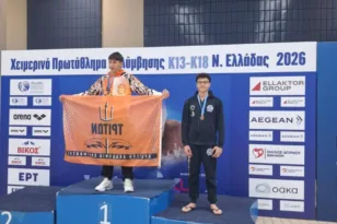 «Πετάνε» οι κολυμβητές της ΝΕΠ στο ΟΑΚΑ – Φωτογραφίες