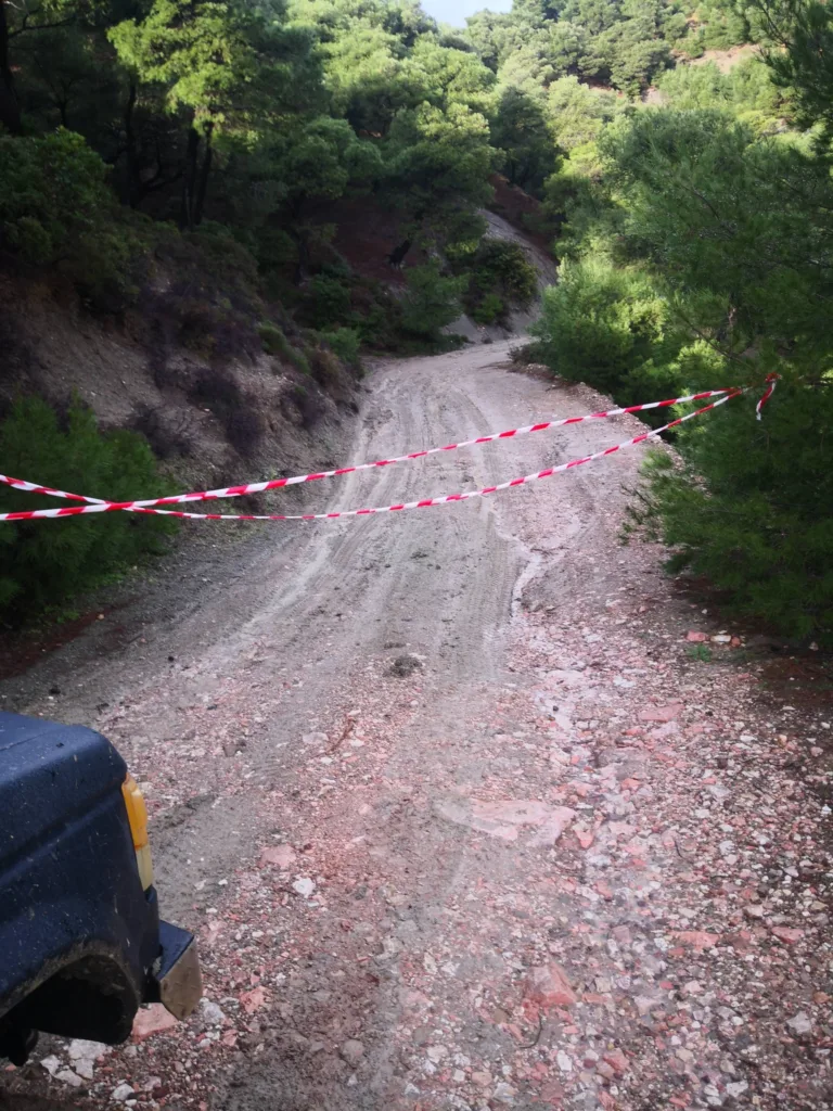 Πάτρα - Καλλιθέα: Κλειστοί δρόμοι και σοβαρές φθορές στο οδικό δίκτυο λόγω κακοκαιρίας ΦΩΤΟ