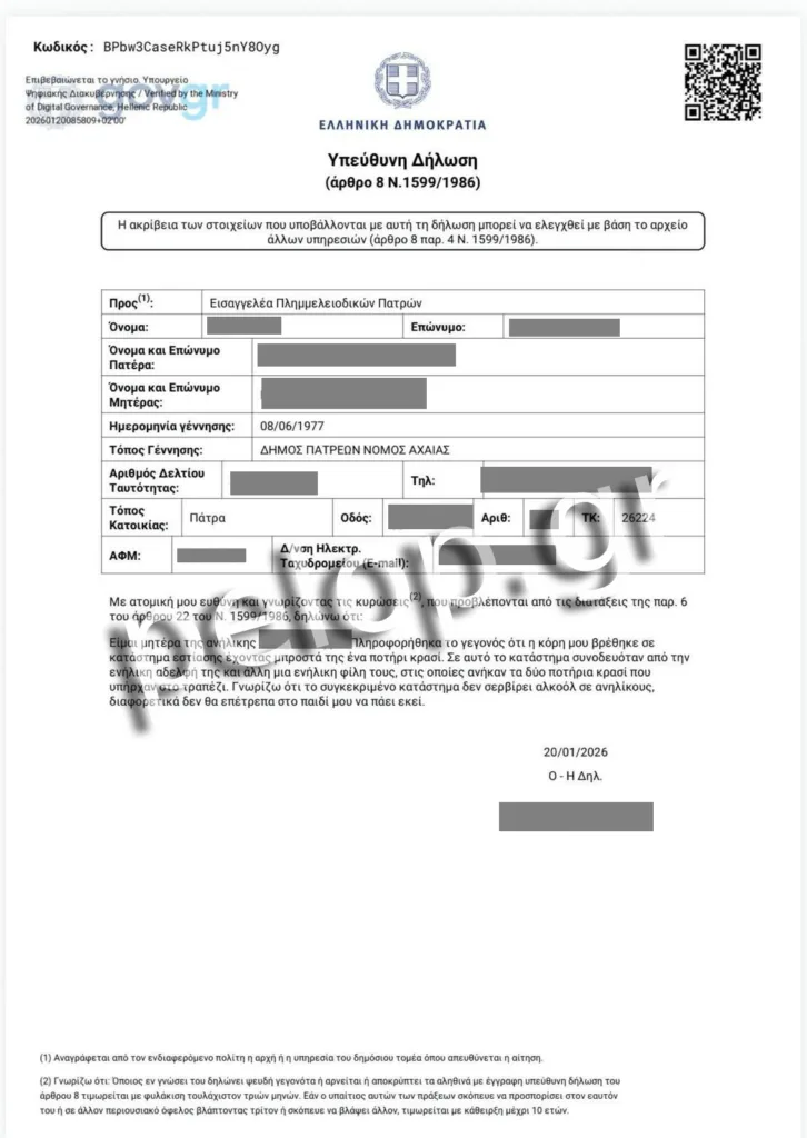 Πάτρα: 30 ημέρες «λουκέτο» σε κατάστημα στην Ηφαίστου - Η παρουσία ενός ανηλίκου και η άλλη πλευρά της ιστορίας