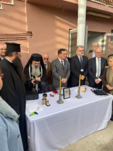 Πάτρα: Ο Γεωργιάδης εγκαινίασε το συγκρότημα του νέου γραμμικού επιταχυντή στο τμήμα ακτινοθεραπείας του «Άγιος Ανδρέας»