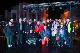 Με φαντασμαγορικό τρόπο έπεσε η αυλαία του Αχαγιώτικου Καρναβαλιού 2026 ΦΩΤΟ