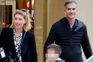 Μπακογιάννης-Κοσιώνη: Πέταξαν χαρταετό με τον 9χρονο γιο τους Δήμο την Καθαρά Δευτέρα ΦΩΤΟ