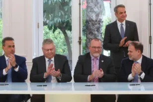 Μητσοτάκης: Νέα ενεργειακή εποχή με Chevron και HELLENiQ Energy – Διπλασιάζεται η έρευνα υδρογονανθράκων