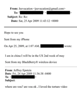 «Το πιο μικρό κορίτσι σου ήταν λίγο άτακτο», τα λογοκριμένα emails στα αρχεία Επστάιν