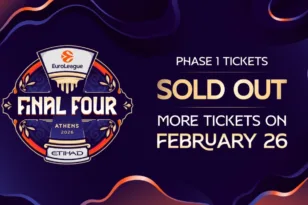 Final Four της Euroleague: Τα εισιτήρια εξαφανίστηκαν σε λιγότερο από 5 λεπτά!