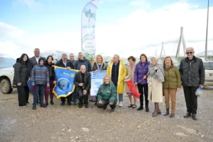 Δενδροφύτευση στην παραλία Ρίου από τον Ροταριανό Όμιλο ΦΩΤΟ