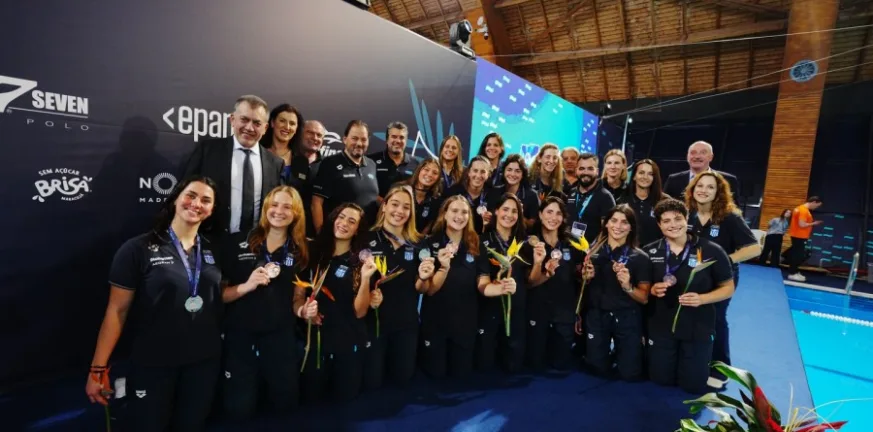 Συγχαρητήρια από ΝΕΠ και Τσίγκα για τη «χάλκινη» Εθνική Γυναικών πόλο