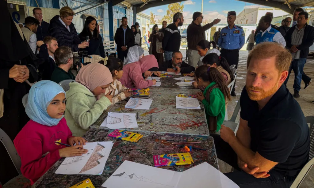 Χάρι-Μέγκαν: Επίσκεψη σε πρόσφυγες Συρίας και Γάζας στην Ιορδανία