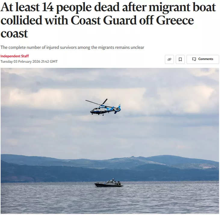 Τα διεθνή ΜΜΕ για τη ναυτική τραγωδία με μετανάστες στη Χίο