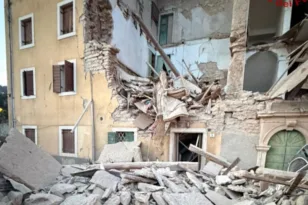 Ιταλία: Φονική έκρηξη, ένας νεκρός, τρεις διασώθηκαν, ΒΙΝΤΕΟ