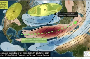 18 κακοκαιρίες σε 4 μήνες: Πώς ο «παγιδευμένος» αεροχείμαρρος έφερε διαδοχικές πλημμύρες στην Ελλάδα