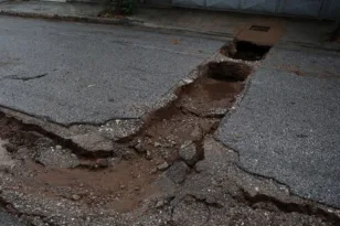 Κλειστή λόγω καθίζησης η επαρχιακή οδό Πύργου – Οινόης, πως διεξάγεται η κίνηση