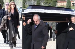 Το τελευταίο αντίο στον Λάκη Ραπτάκη - Συγγενείς και φίλοι τον αποχαιρέτησαν στη Γλυφάδα
